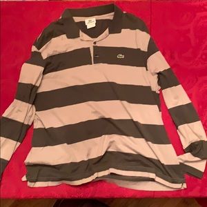Lacoste long sleeve size 7 shirt